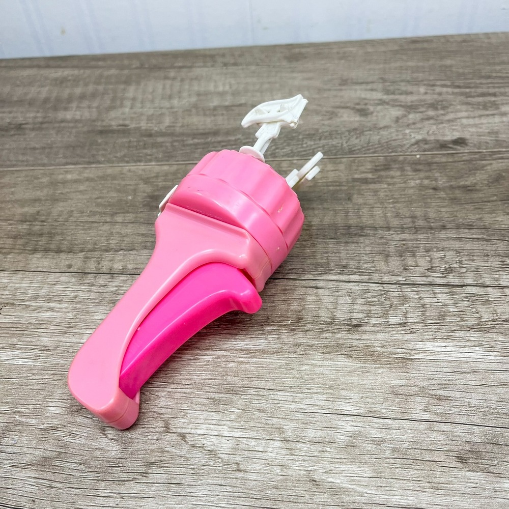 Vintage Mattel Barbie Quick Curl Hair Braider Tool Pink Styling Accessory